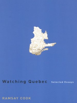 cover image of Watching Quebec